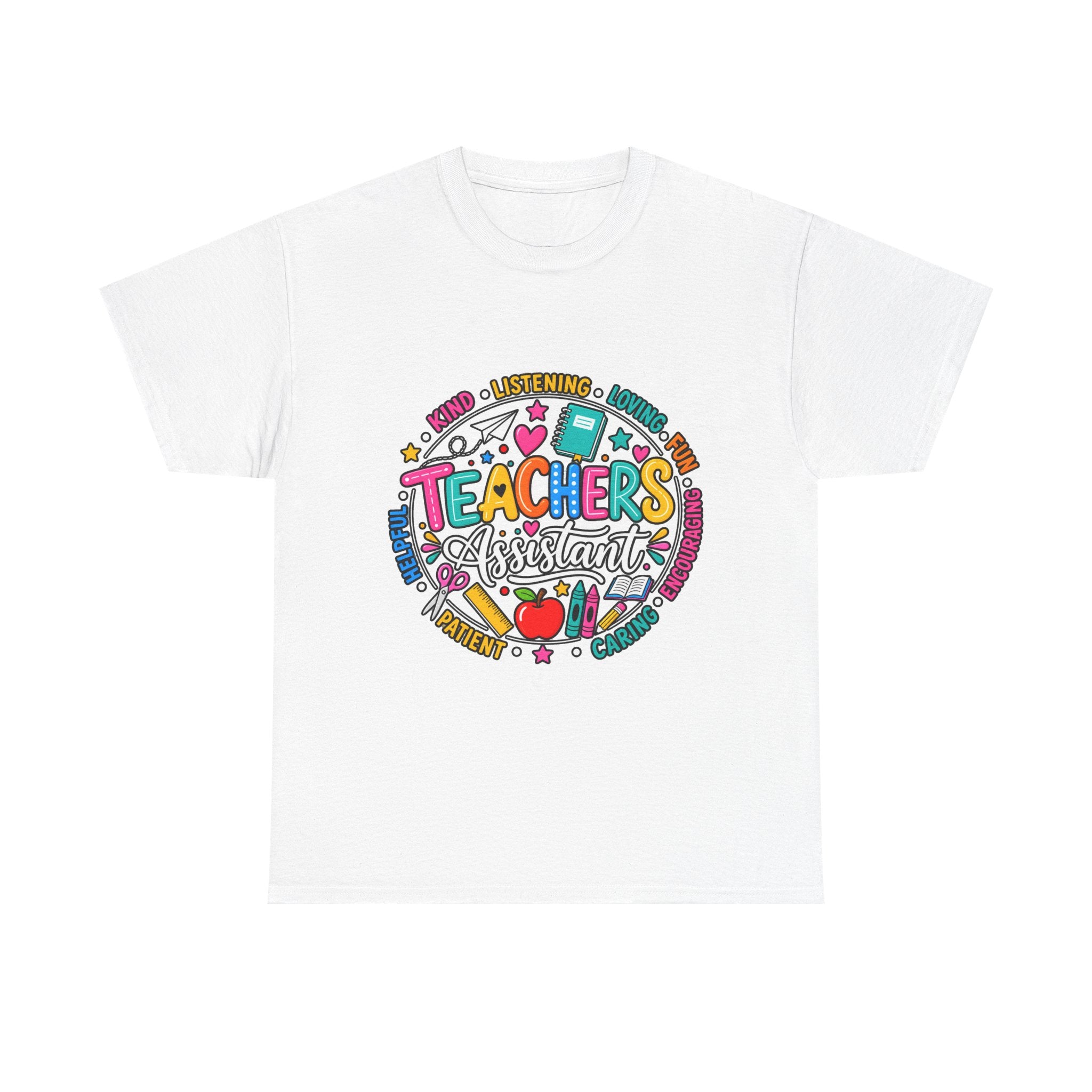 Teacher’s Assistant T-Shirt — Colorful Back-to-School Appreciation Tee