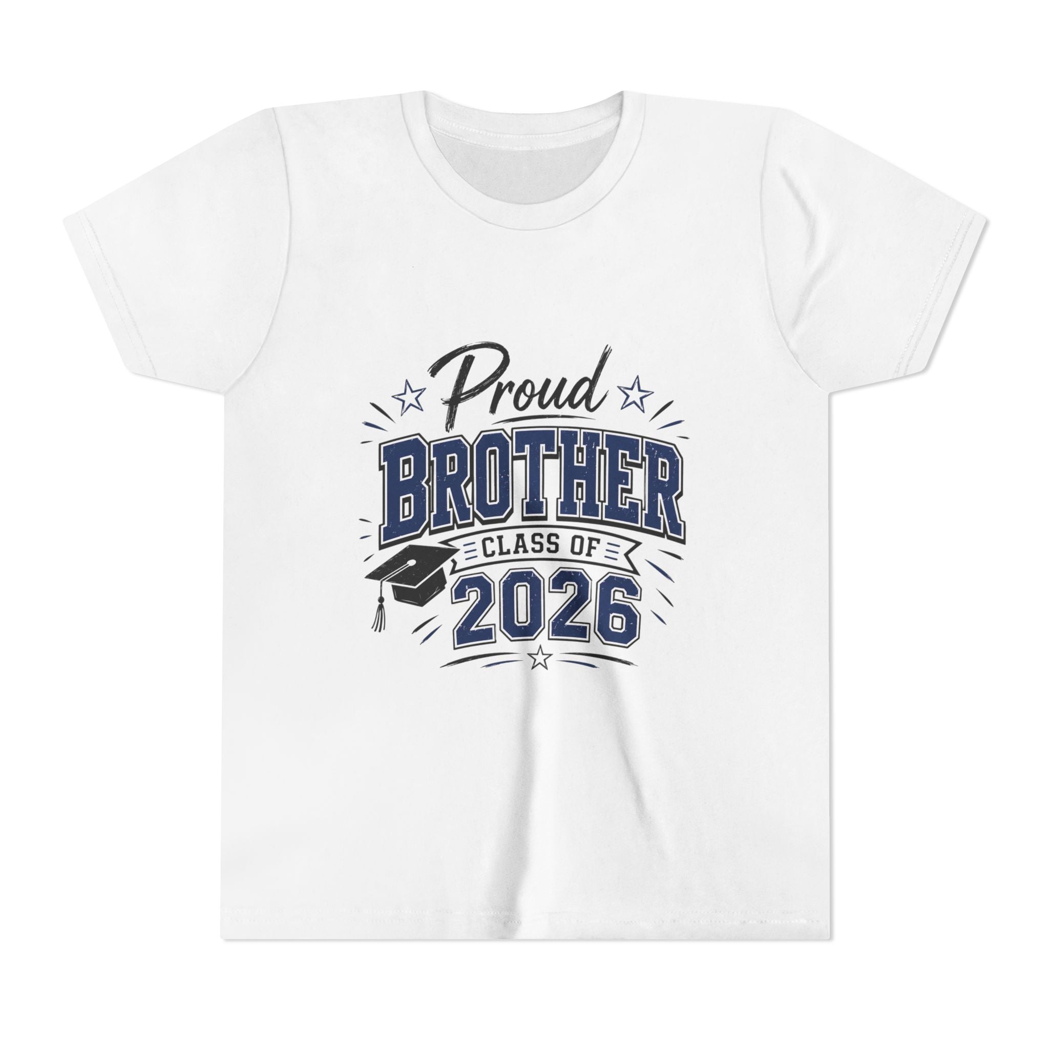 Youth Tee — "Proud Brother Class of 2026" Graduation Shirt