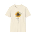 Sunflower Faith T-Shirt — Floral "Faith" Graphic Tee