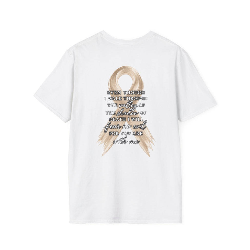 Psalm 23:4 Minimalist Christian T-Shirt — Faith Comfort Tee