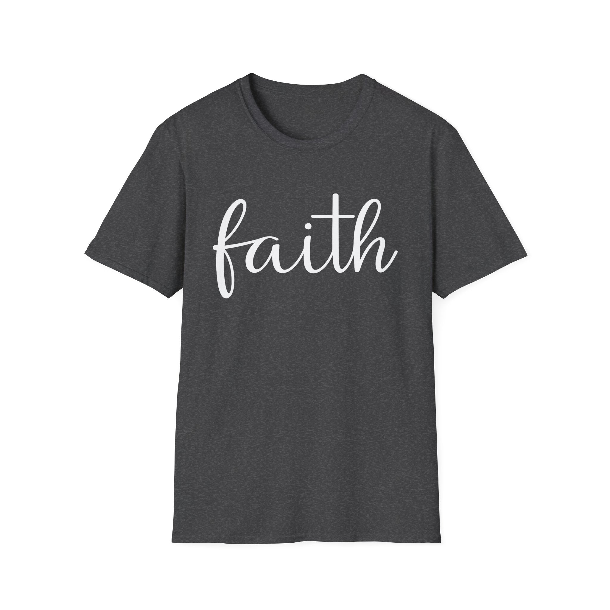 Faith Script T-Shirt — Inspirational Christian Tee