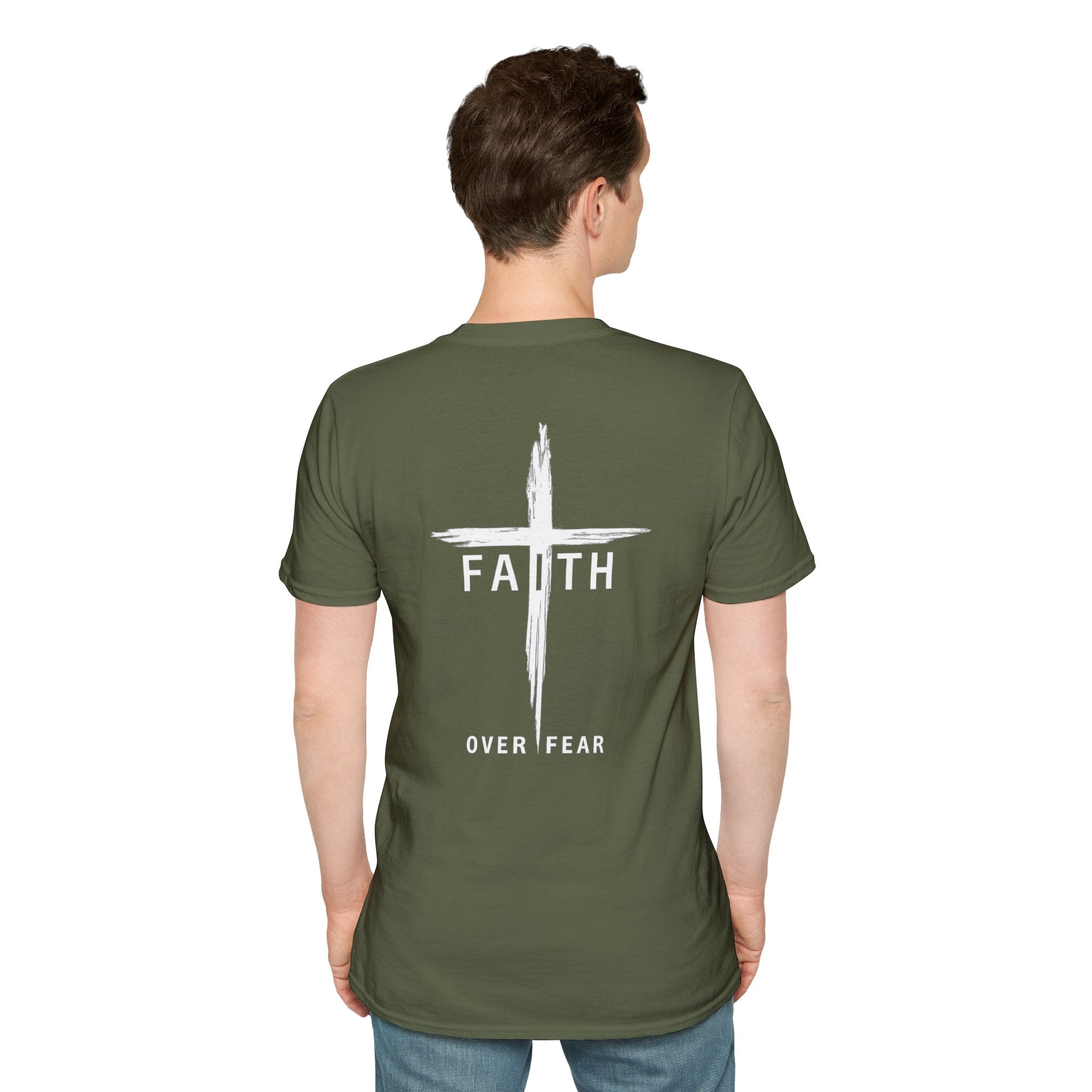 Faith Over Fear Cross T-Shirt