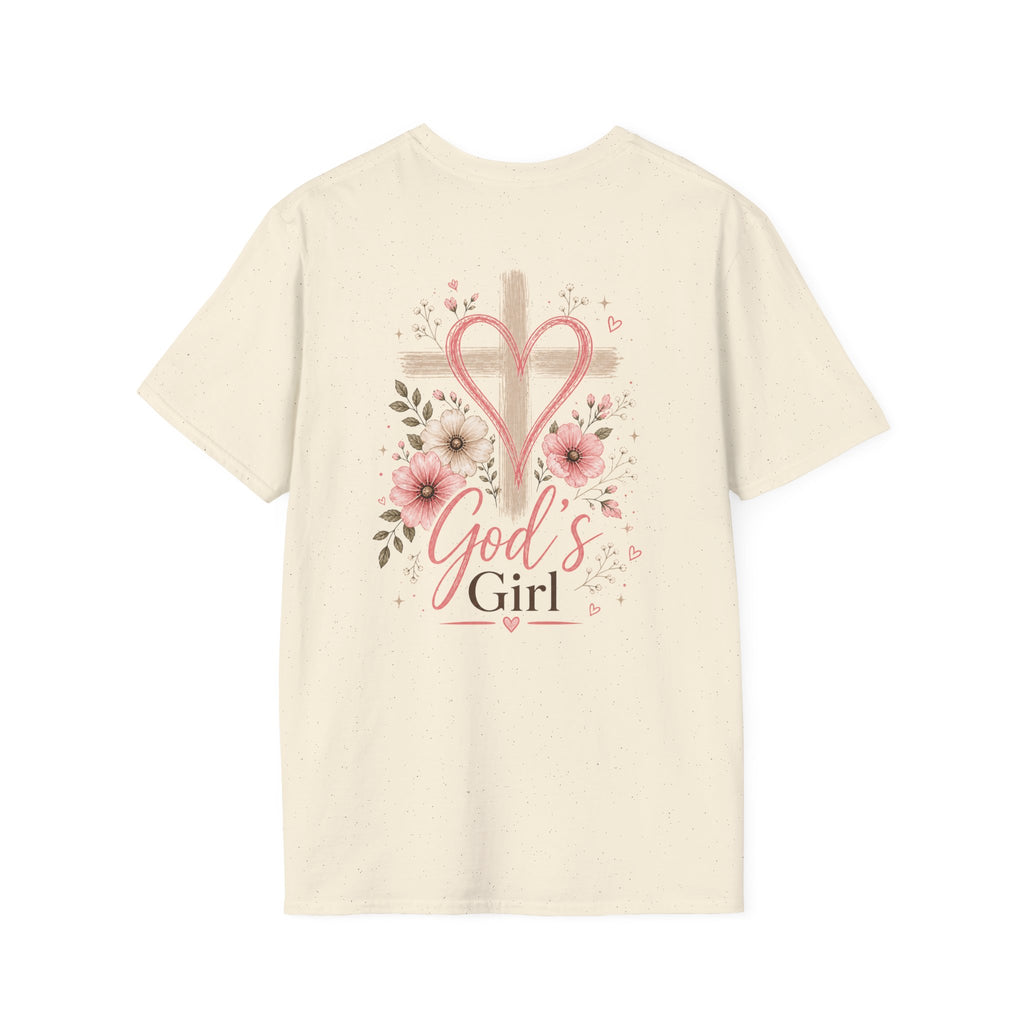 God's Girl Floral Cross T-Shirt