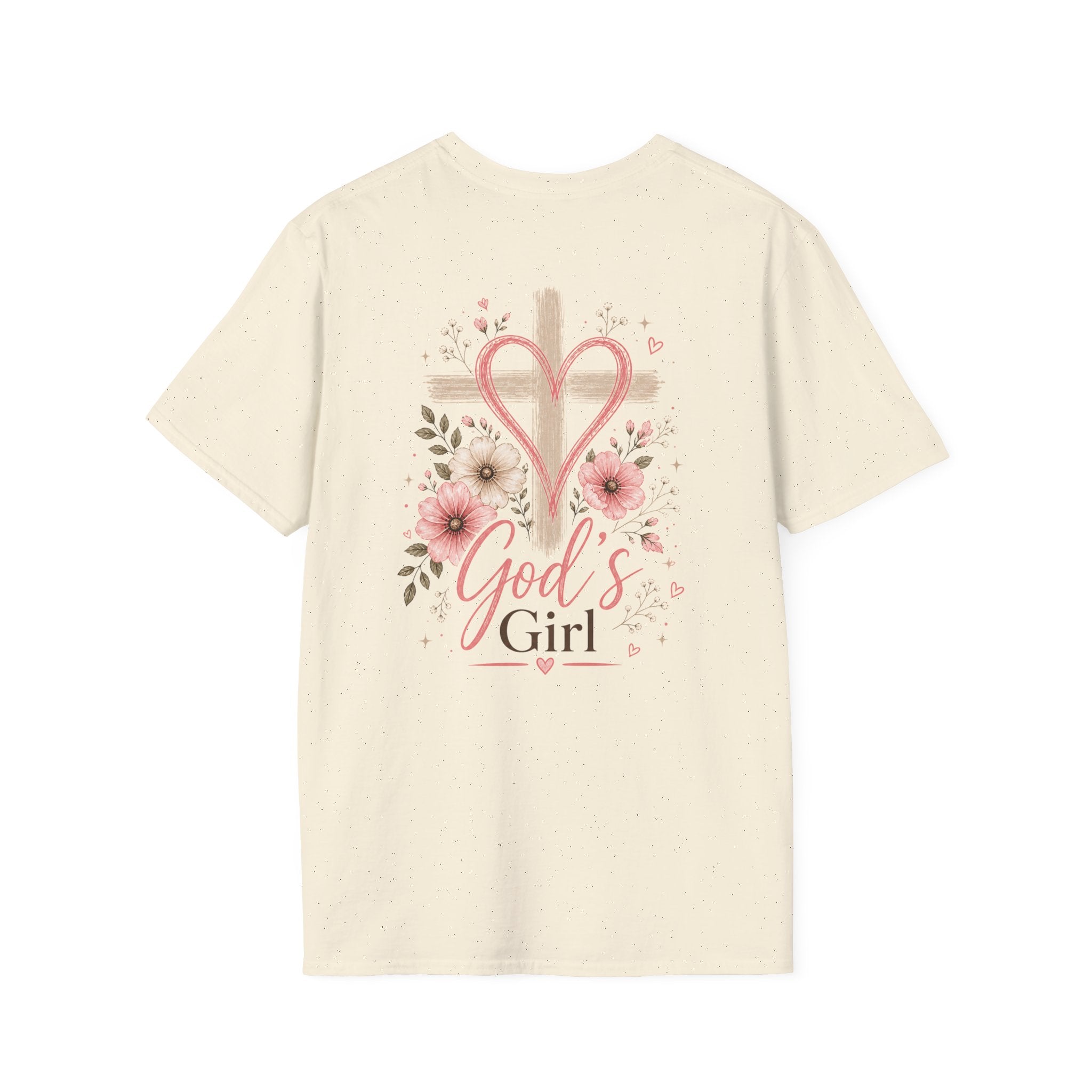 God's Girl Floral Cross T-Shirt