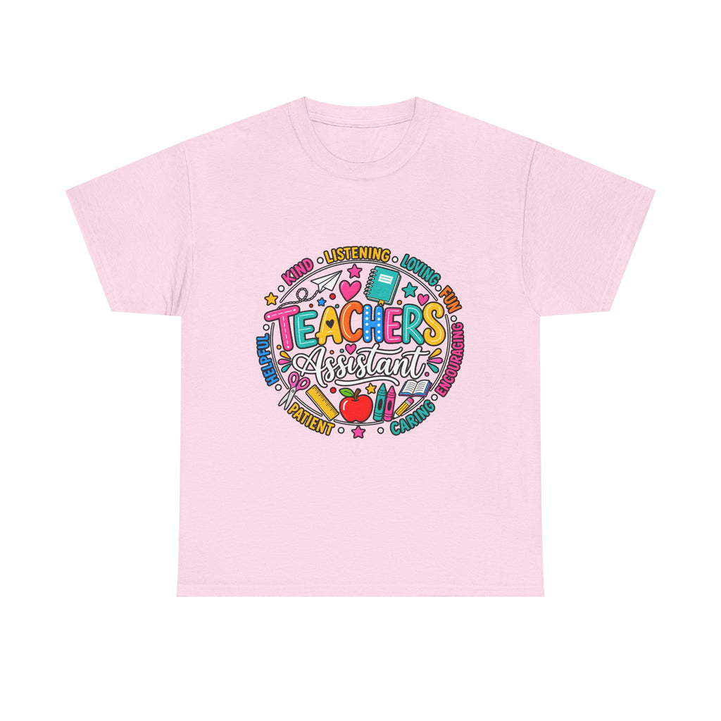 Teacher’s Assistant T-Shirt — Colorful Back-to-School Appreciation Tee