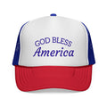 God Bless America Trucker Cap – Patriotic Mesh Baseball Hat