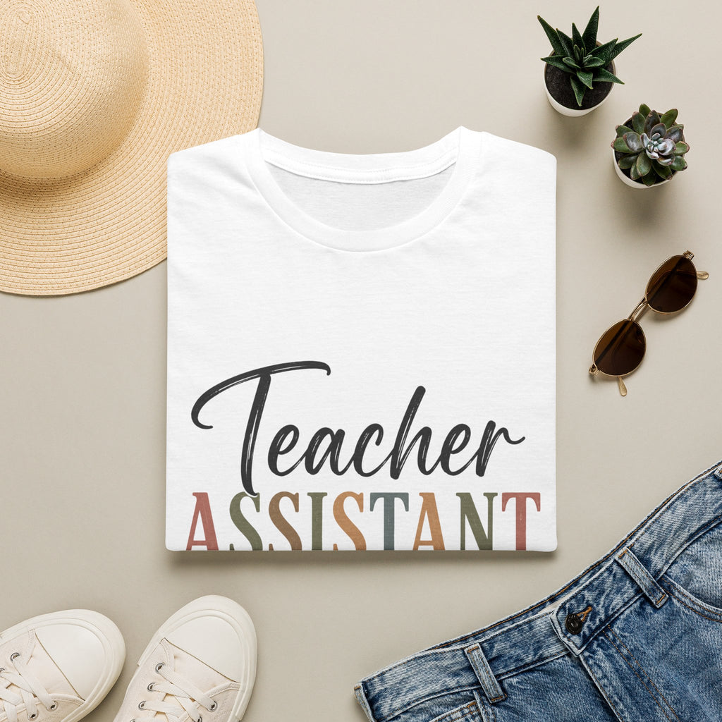 Teacher Assistant T‑Shirt — Stylish Appreciation Gift for School Support Staff