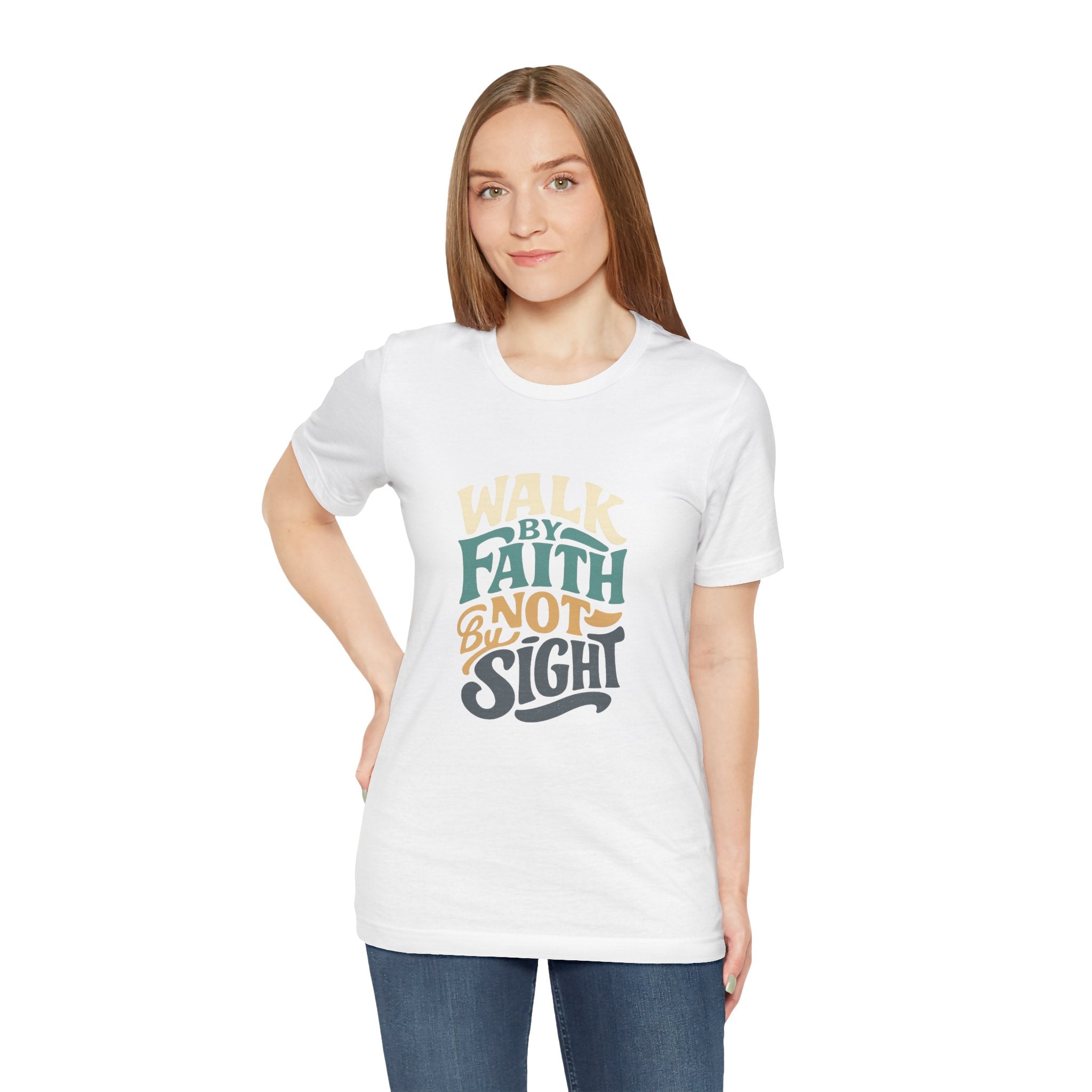 Walk by Faith Christian Tee