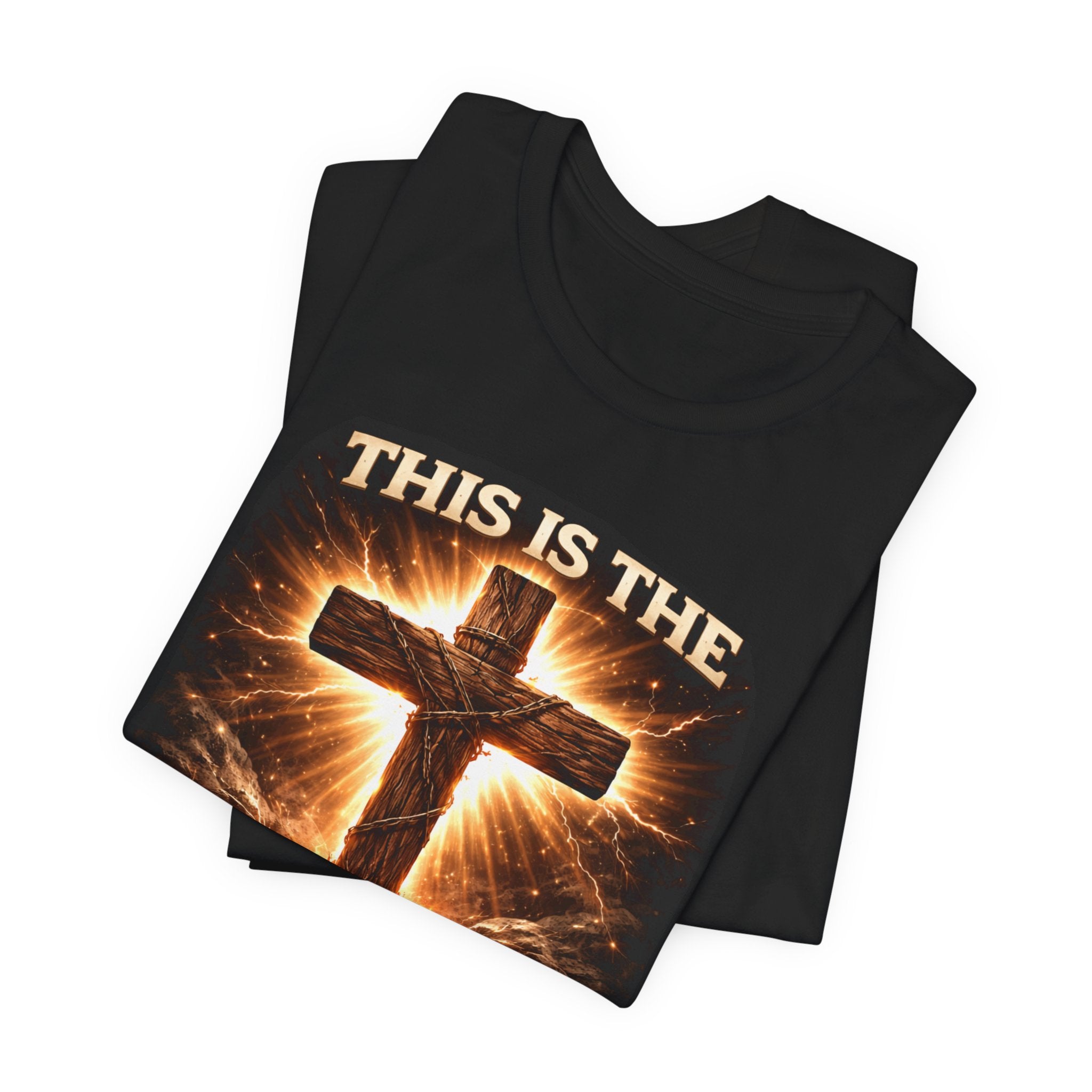 Christian Cross T-Shirt — "This Is The Truth I'm Standing On" Faith Tee