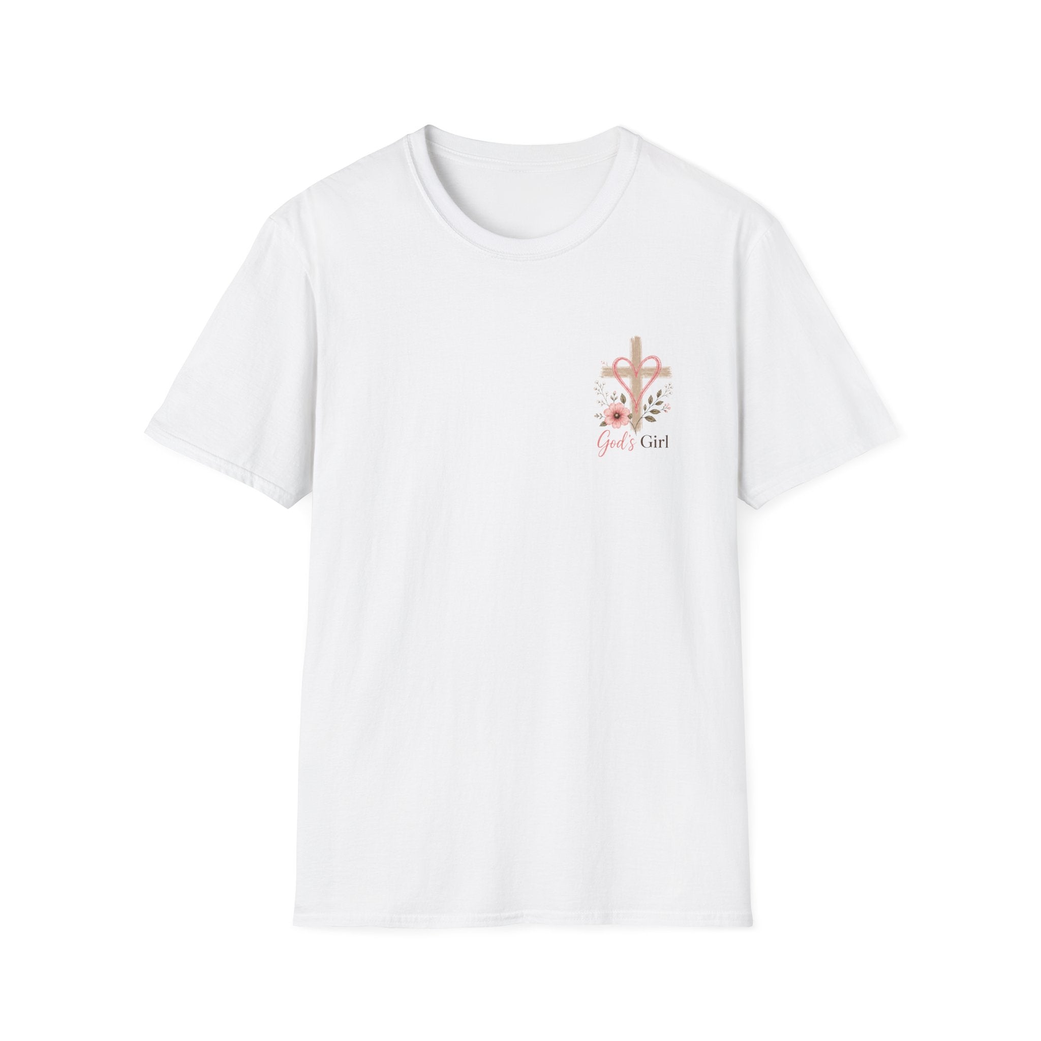 God's Girl Floral Cross T-Shirt