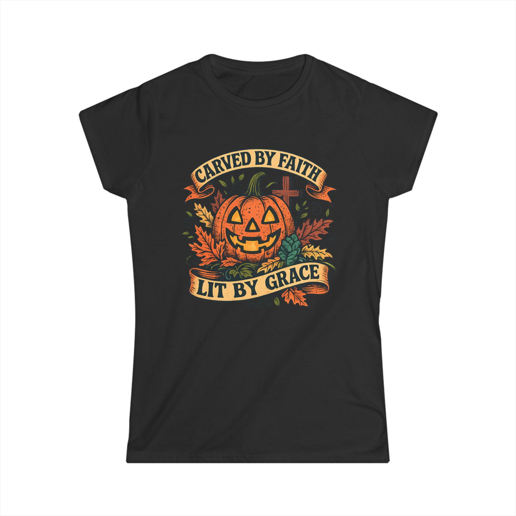 Carved By Faith  Classic Softstyle Crewneck