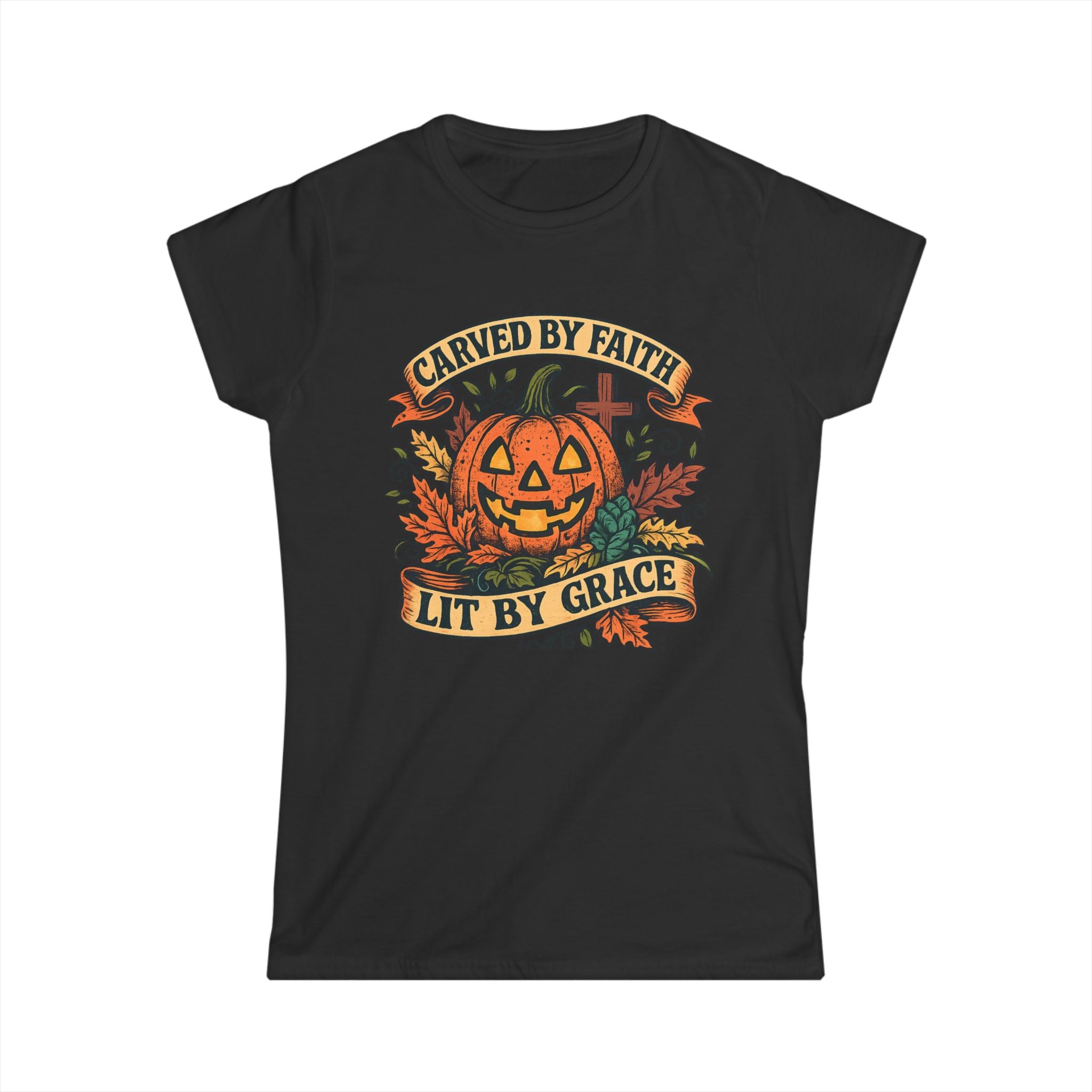 Carved By Faith  Classic Softstyle Crewneck