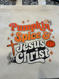 Pumpkin Spice Tote