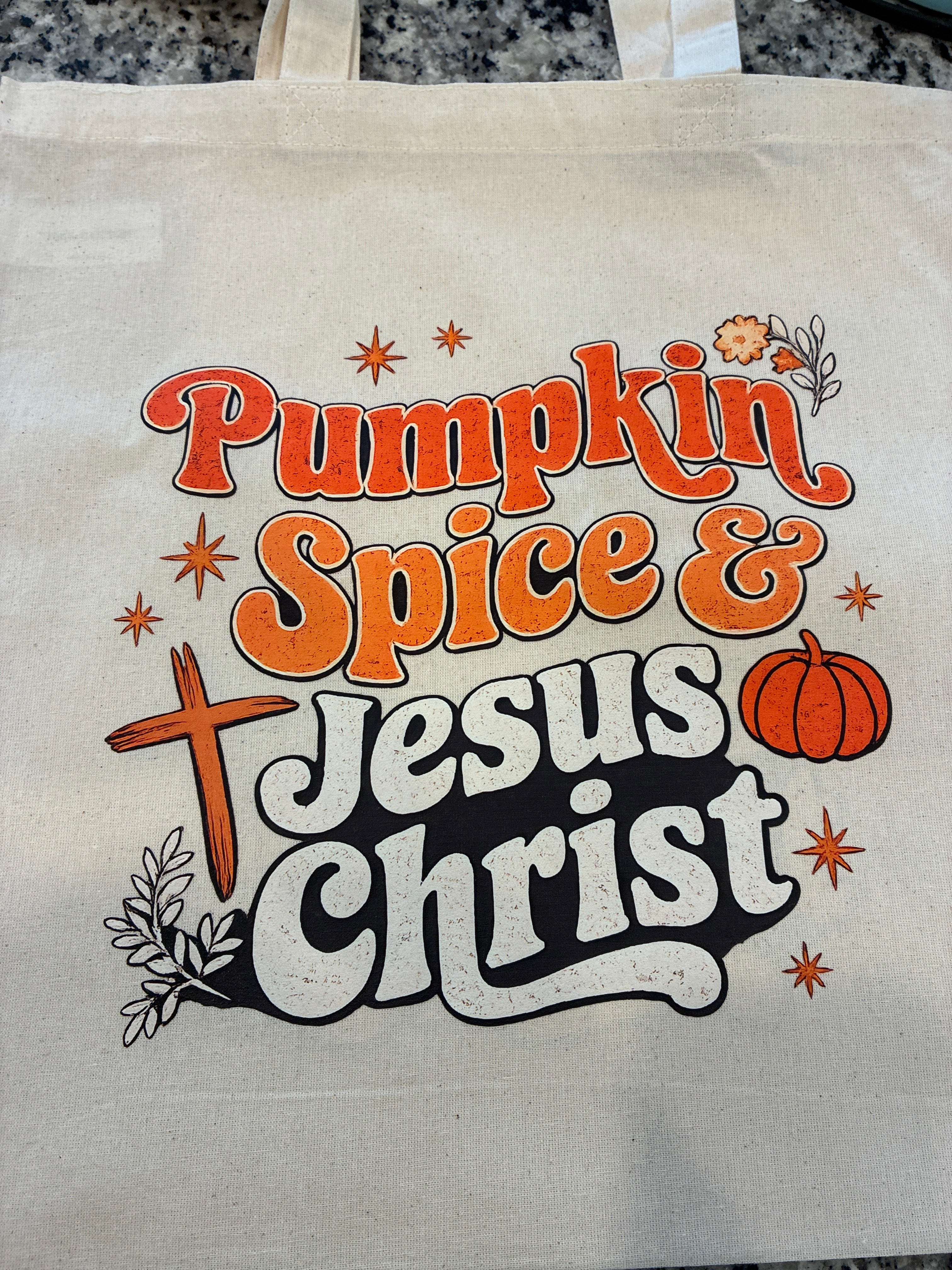 Pumpkin Spice Tote