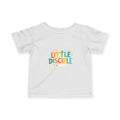 Infant Tee - "Little Disciple" Colorful Rainbow Baby Shirt