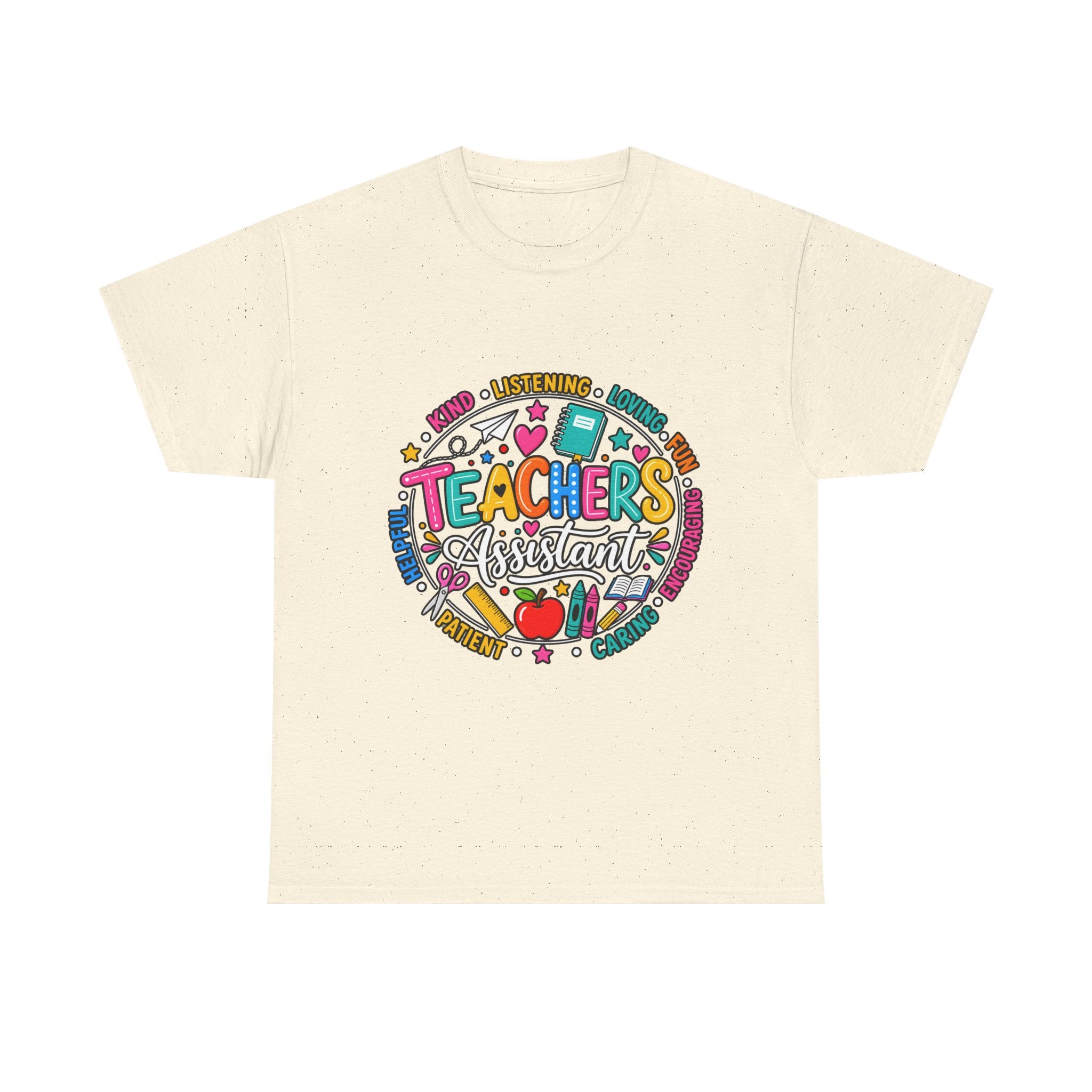 Teacher’s Assistant T-Shirt — Colorful Back-to-School Appreciation Tee