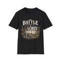 The Battle Belongs to the Lord T-Shirt — Christian Faith Tee (1 Samuel 17:47)