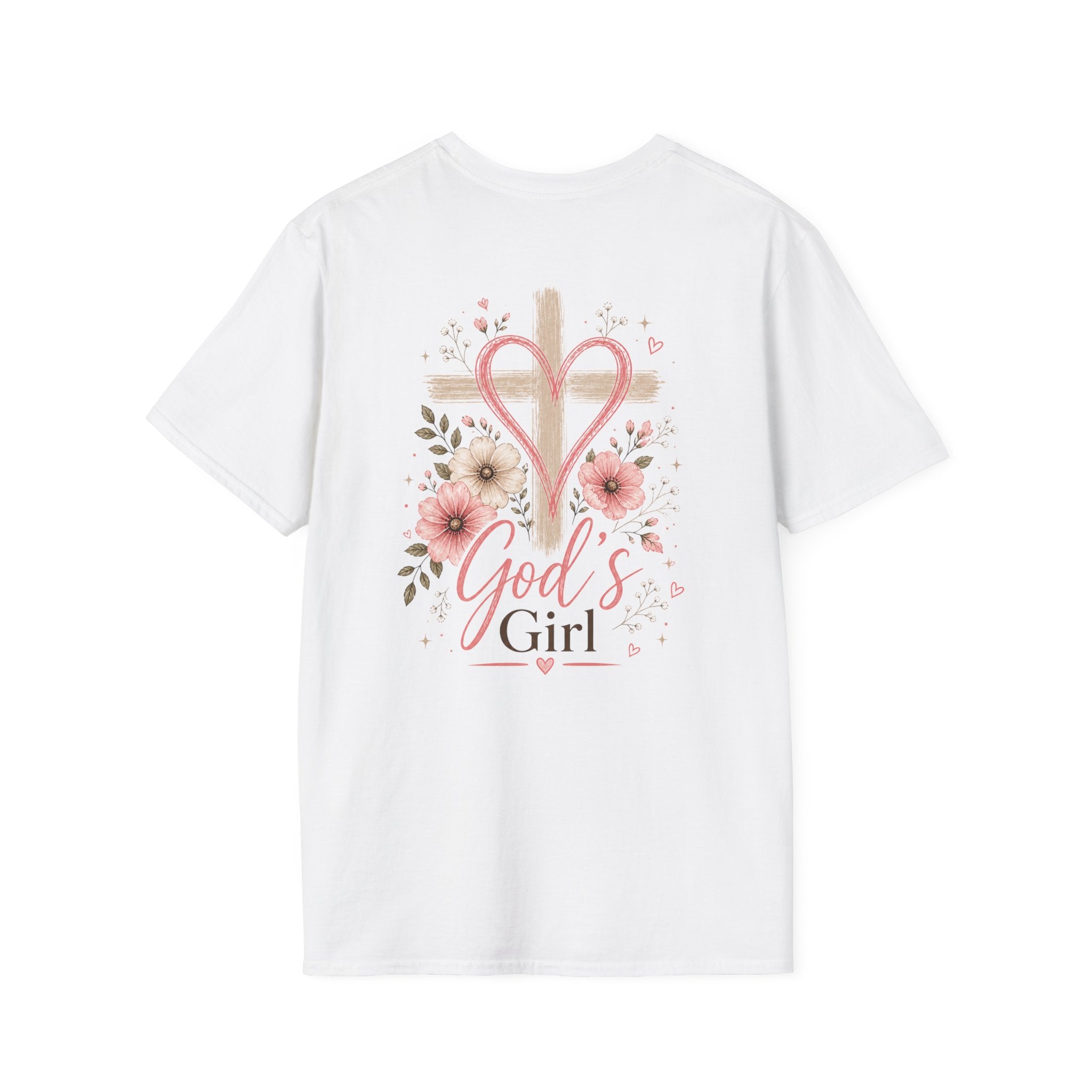 God's Girl Floral Cross T-Shirt