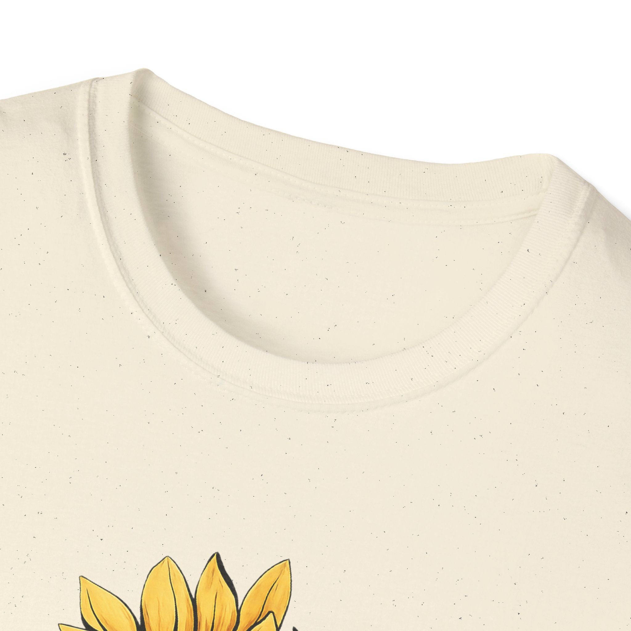 Sunflower Faith T-Shirt — Floral "Faith" Graphic Tee