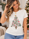 Jesus Christmas Tree Women's Tee