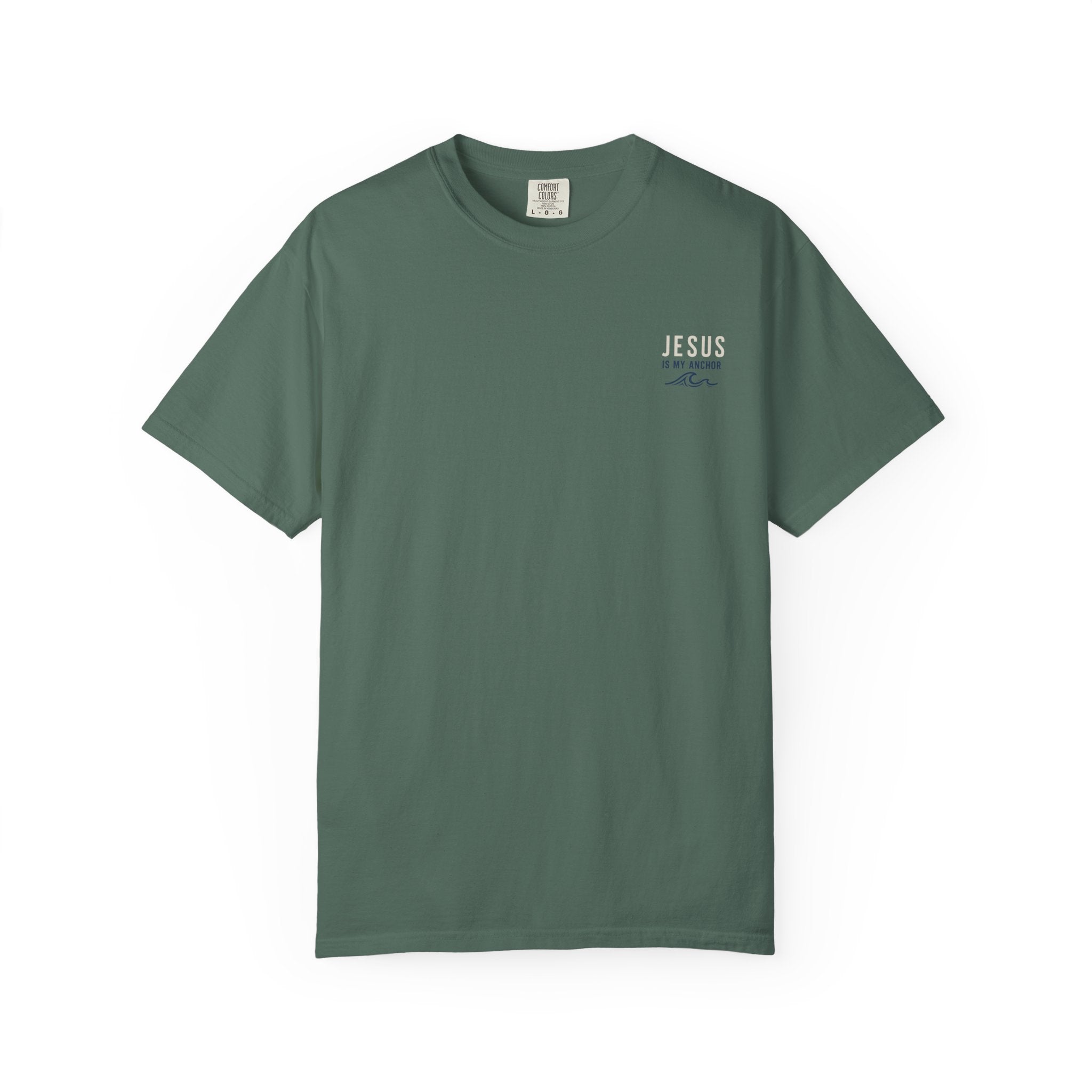 Jesus Is My Anchor T-Shirt — Christian Surf Sunset Tee