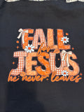Fall For Jesus Blk Tote