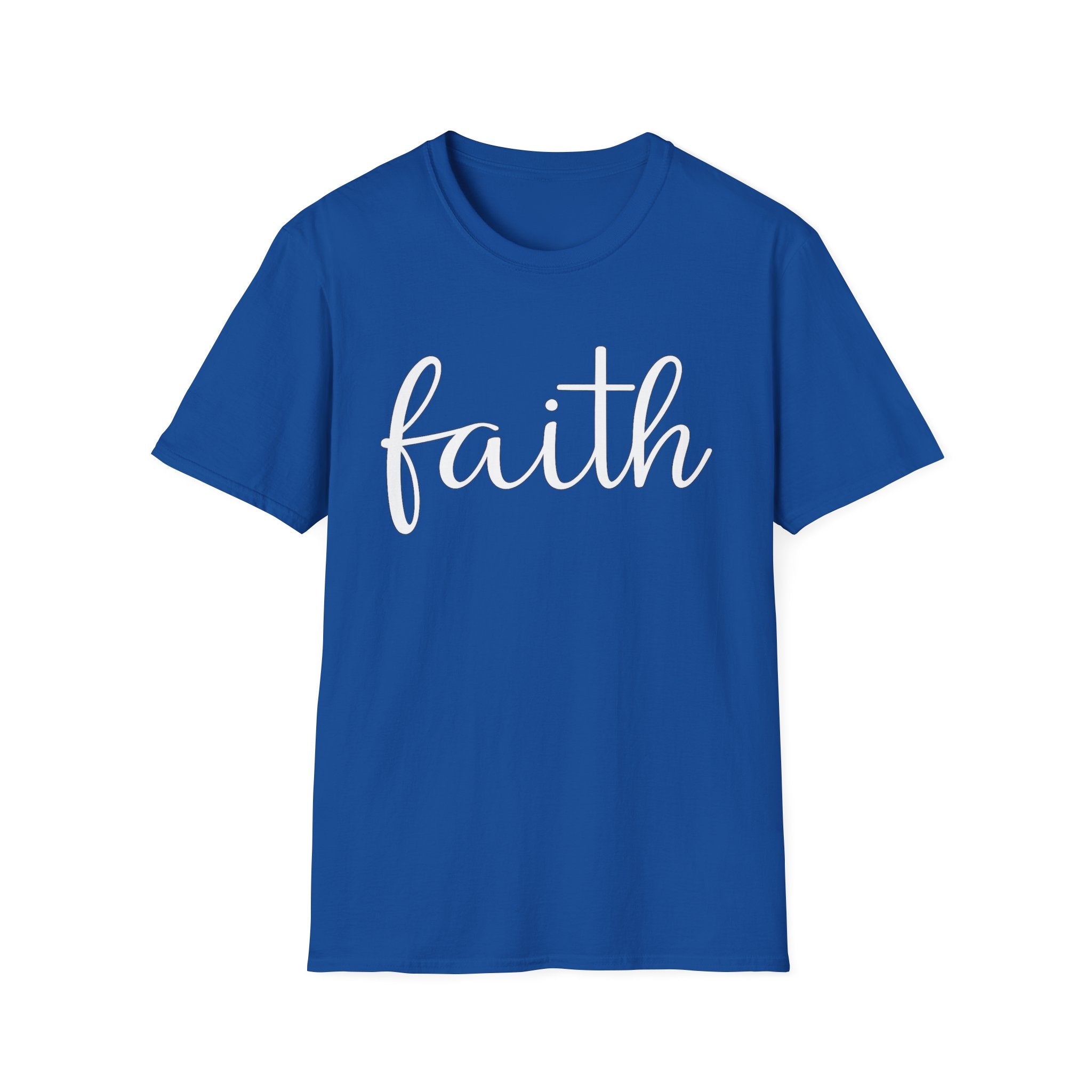 Faith Script T-Shirt — Inspirational Christian Tee