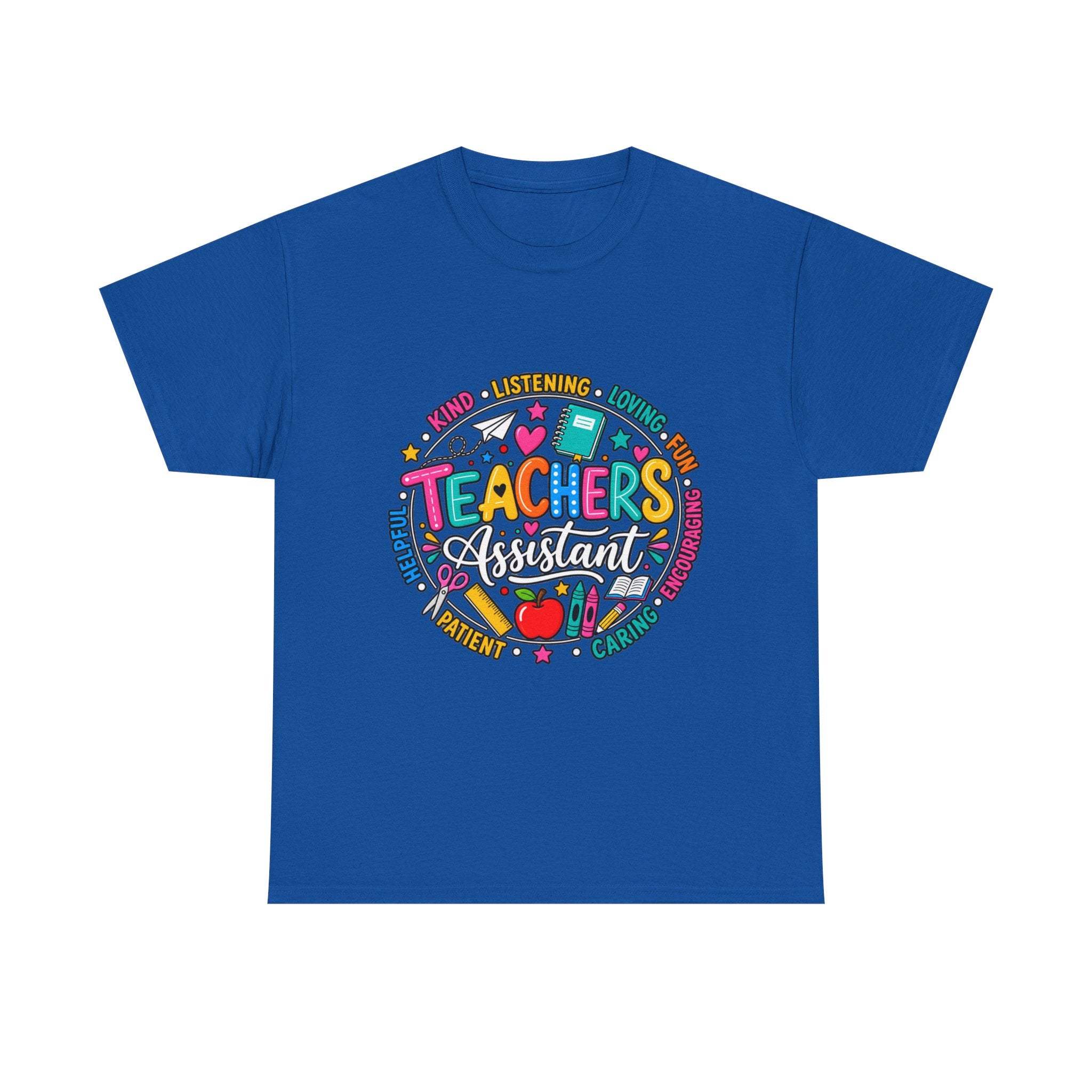 Teacher’s Assistant T-Shirt — Colorful Back-to-School Appreciation Tee