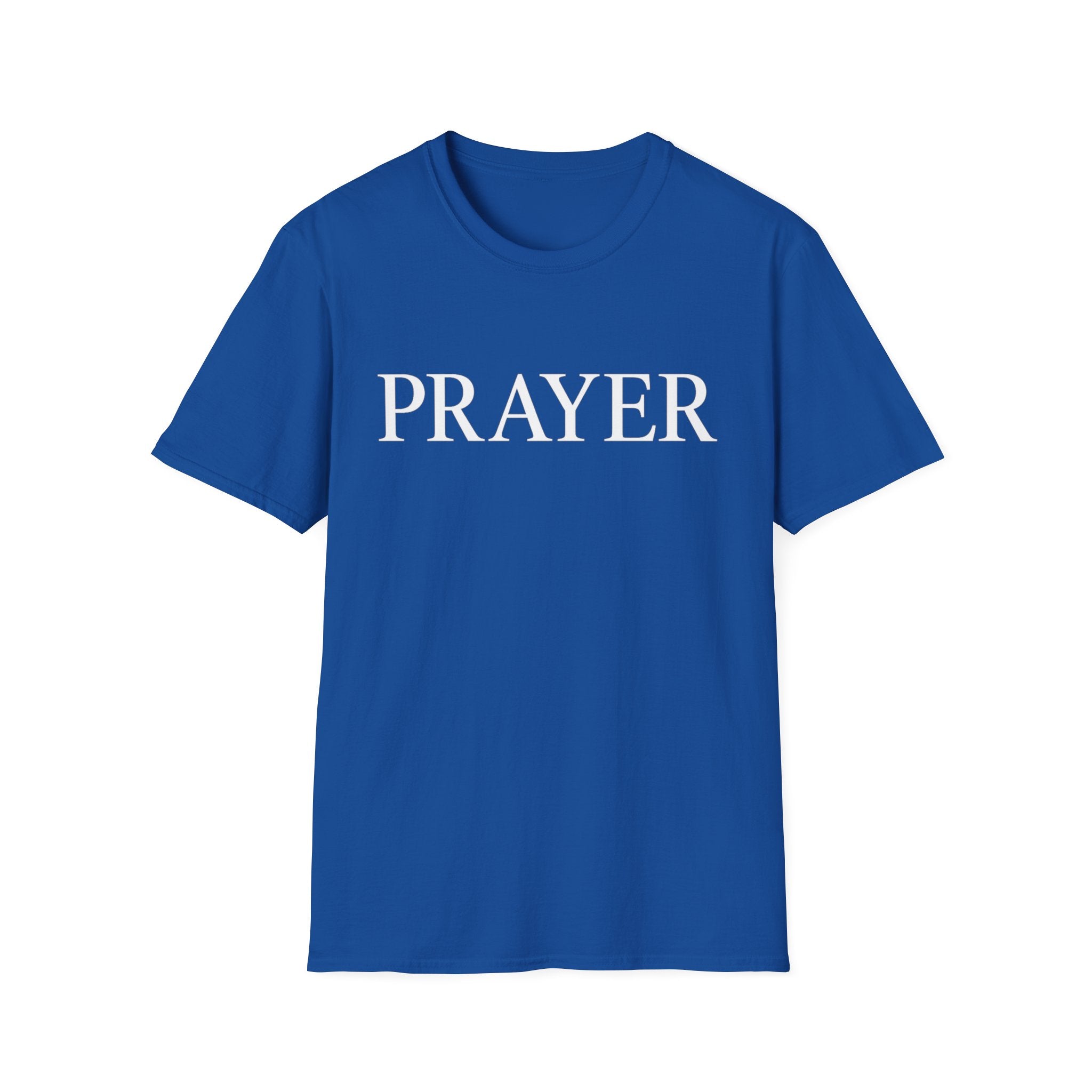 Prayer T-Shirt — Minimal Faith Graphic Tee for Christians