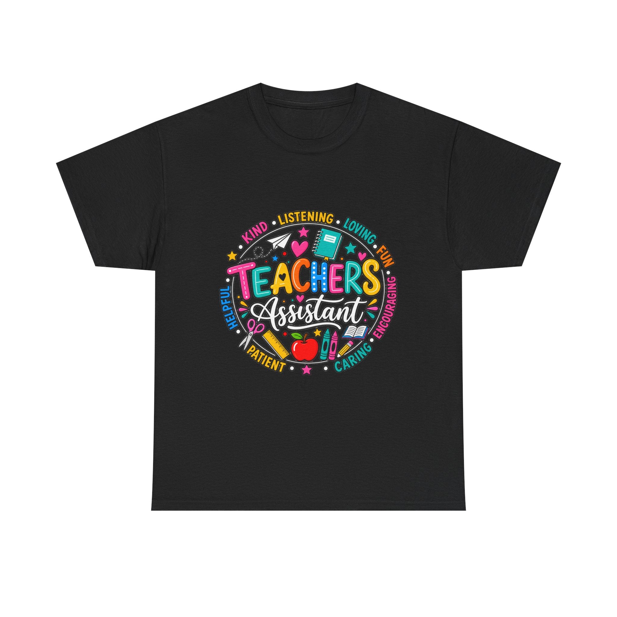 Teacher’s Assistant T-Shirt — Colorful Back-to-School Appreciation Tee