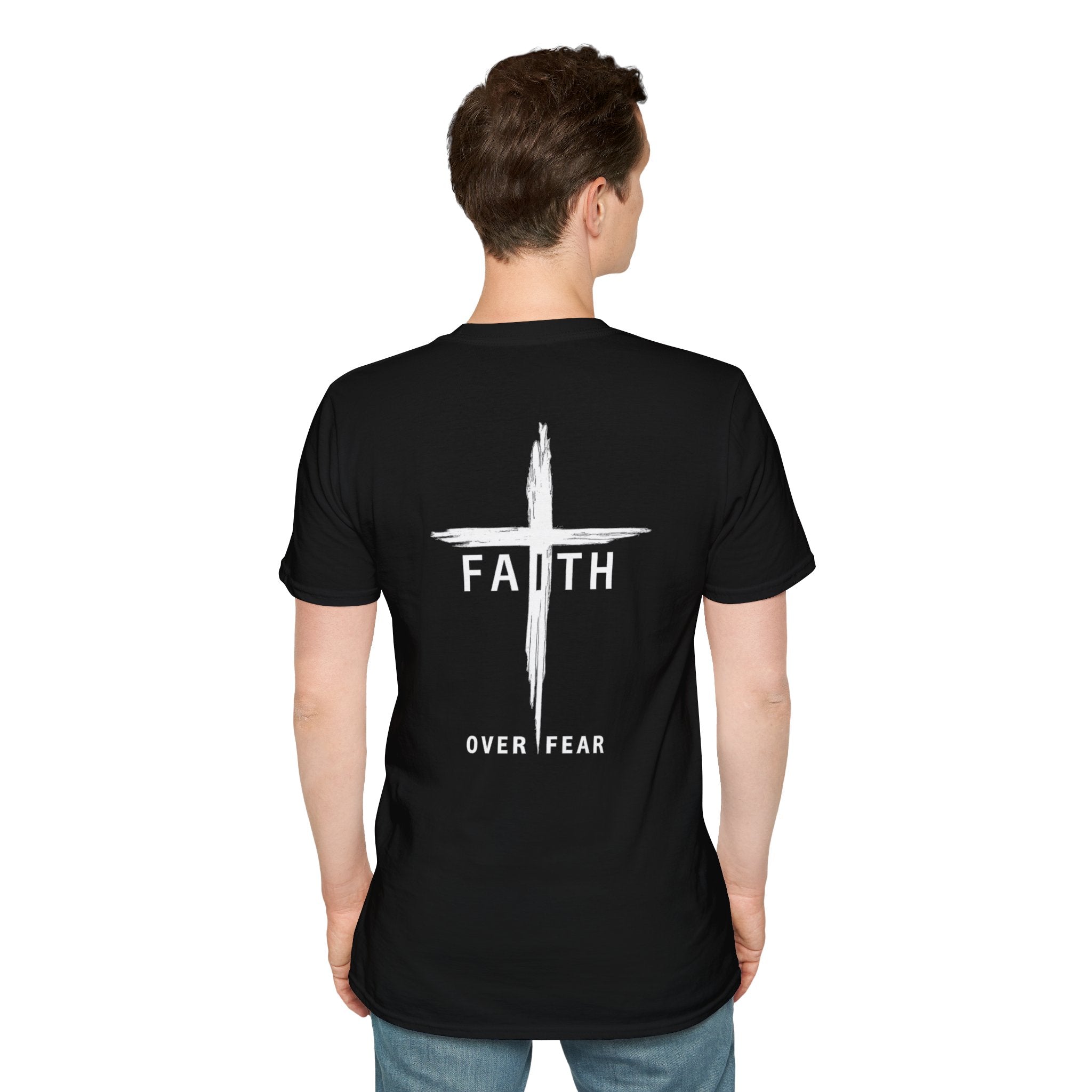 Faith Over Fear Cross T-Shirt