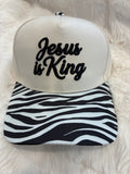 Jesus is King Zebra