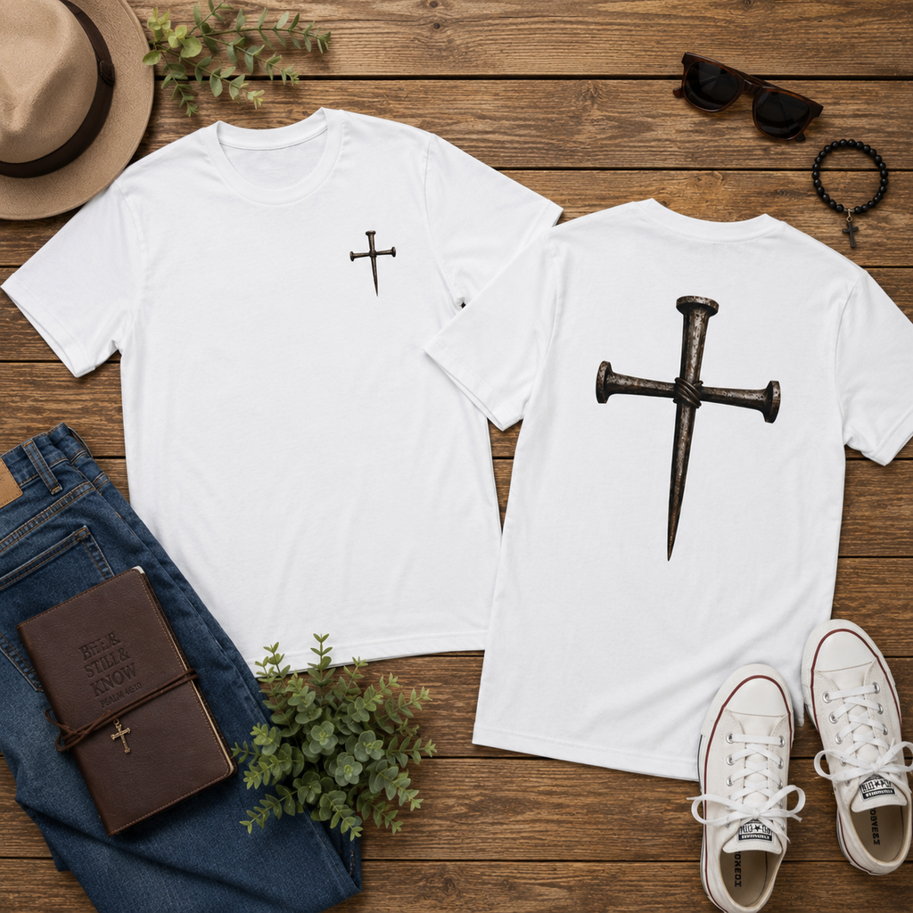 Cross Nail  T‑Shirt