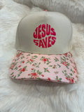 Jesus Saves Floral