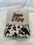Cow Jesus is King Two Tone Hat