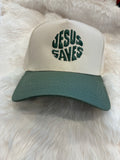 Jesus Saves Forest Hat