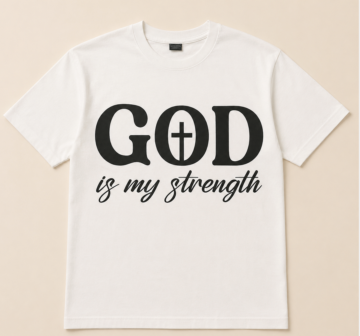 God is My Strength T-shirt