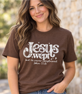 Jesus Wept Brown T-shirt