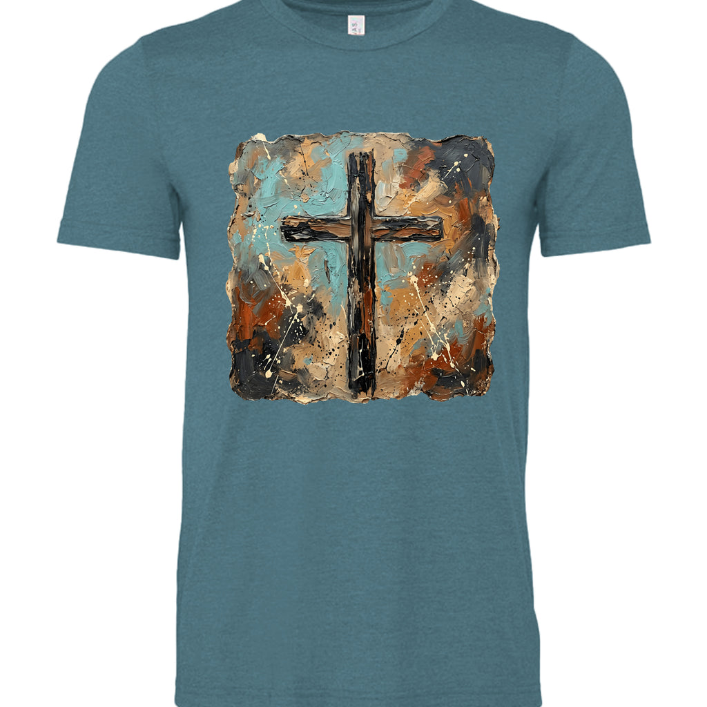 HEATHR DEEP TEAL - 3001CVC - FRONT