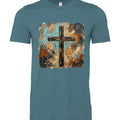 HEATHR DEEP TEAL - 3001CVC - FRONT