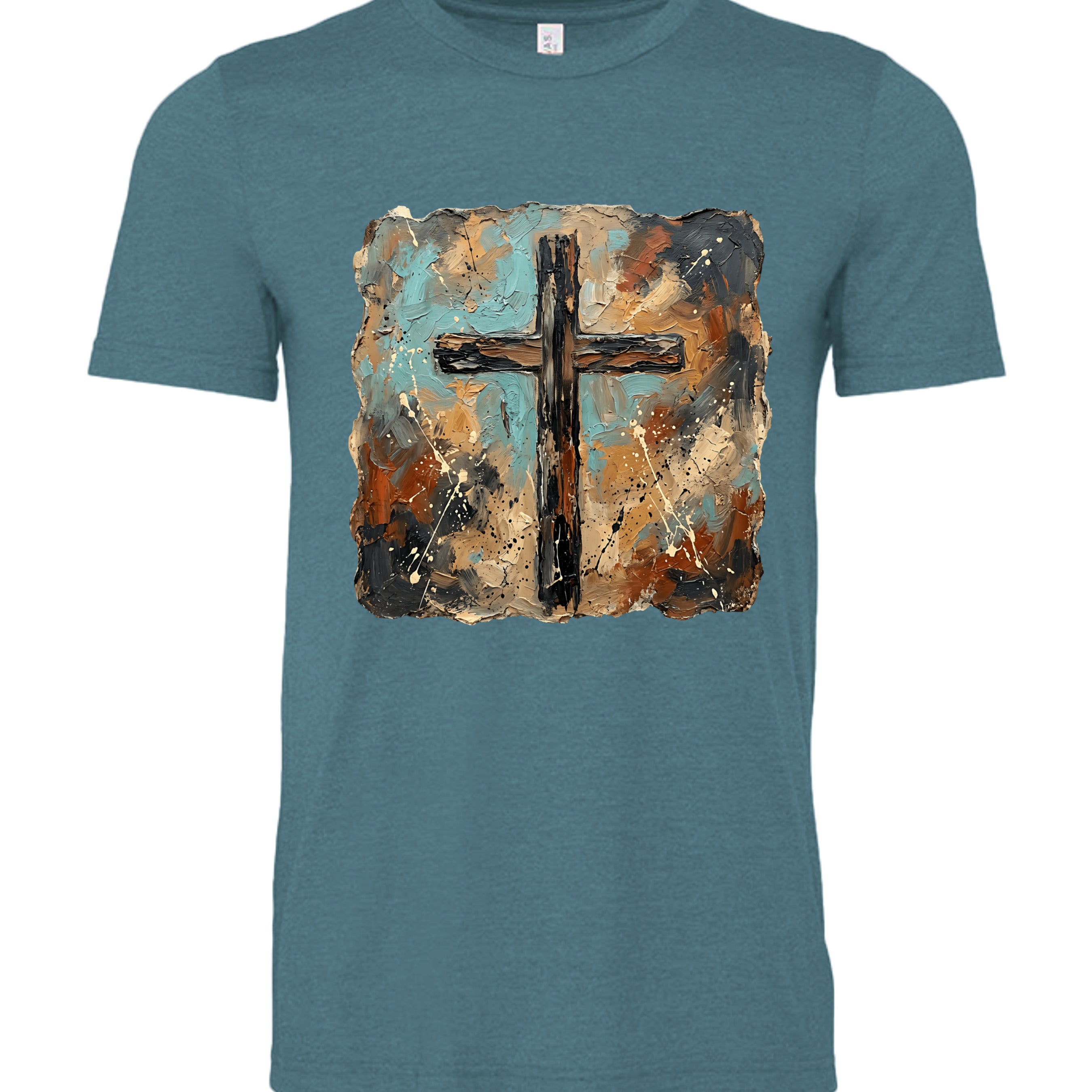 HEATHR DEEP TEAL - 3001CVC - FRONT